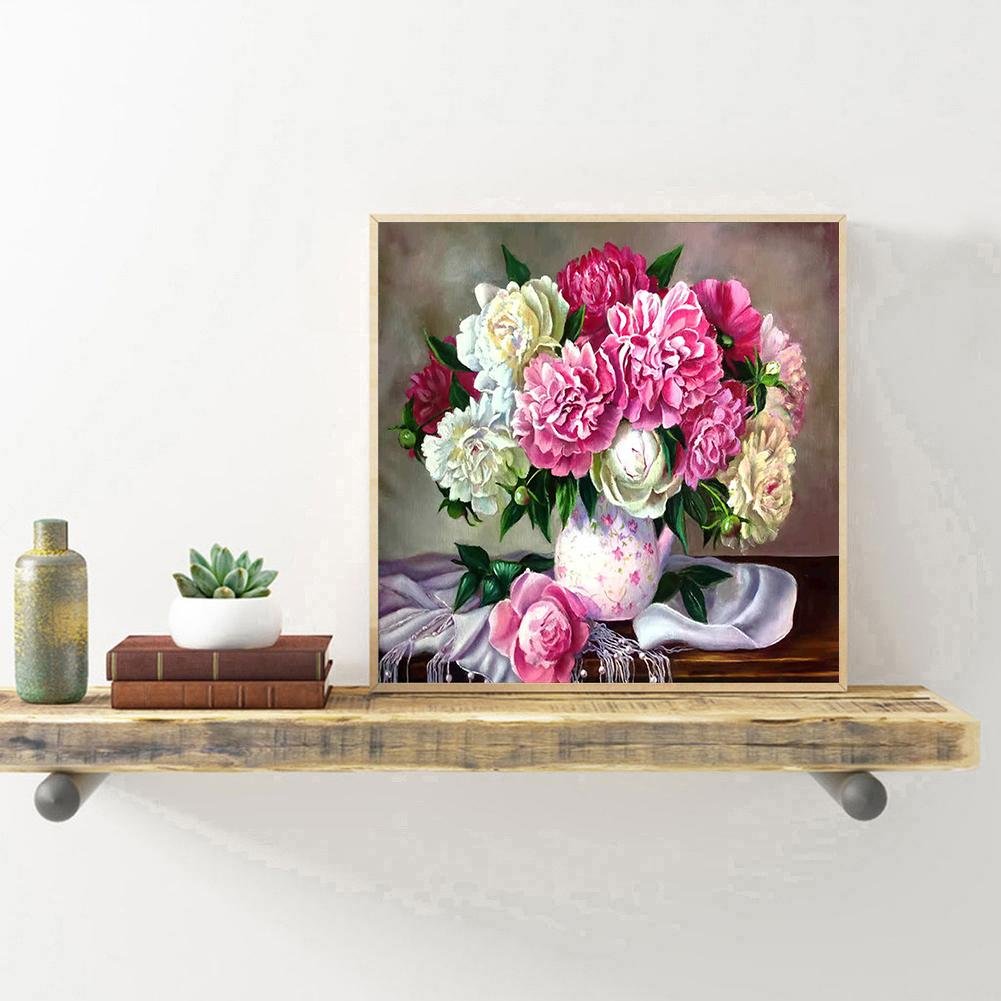 Diamond Painting - Full Round - Warm Flowers B