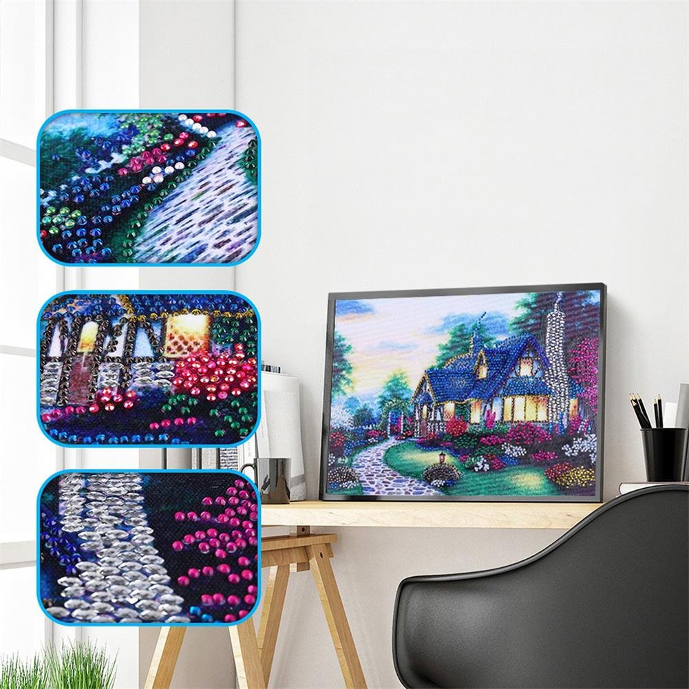 Pintura Diamante - Cristal Strass - Casa de Campo