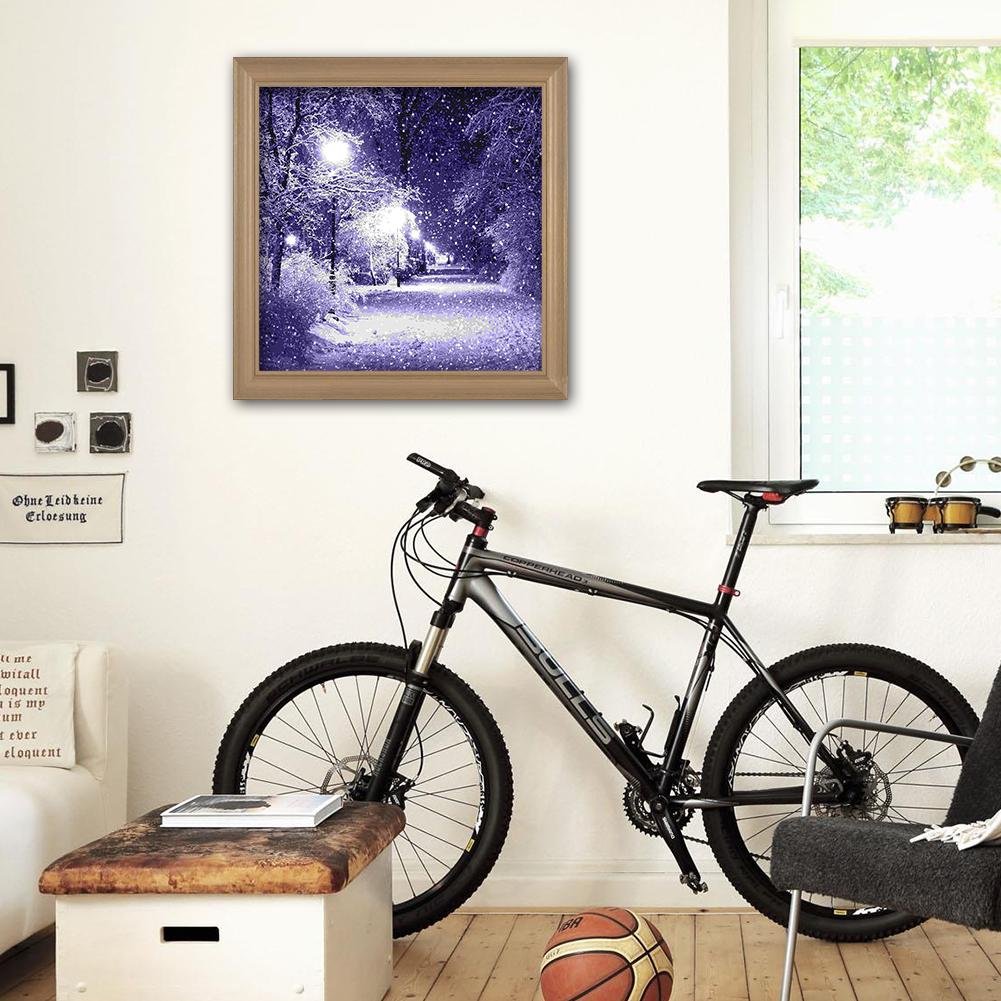 Diamond painting - Full Round - Purple Night