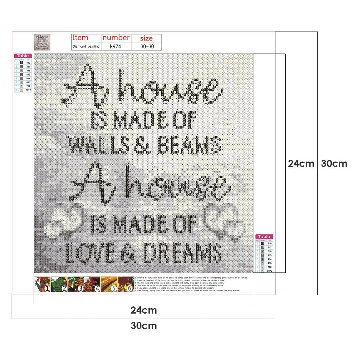 Diamond Painting - Full Round - House & Home