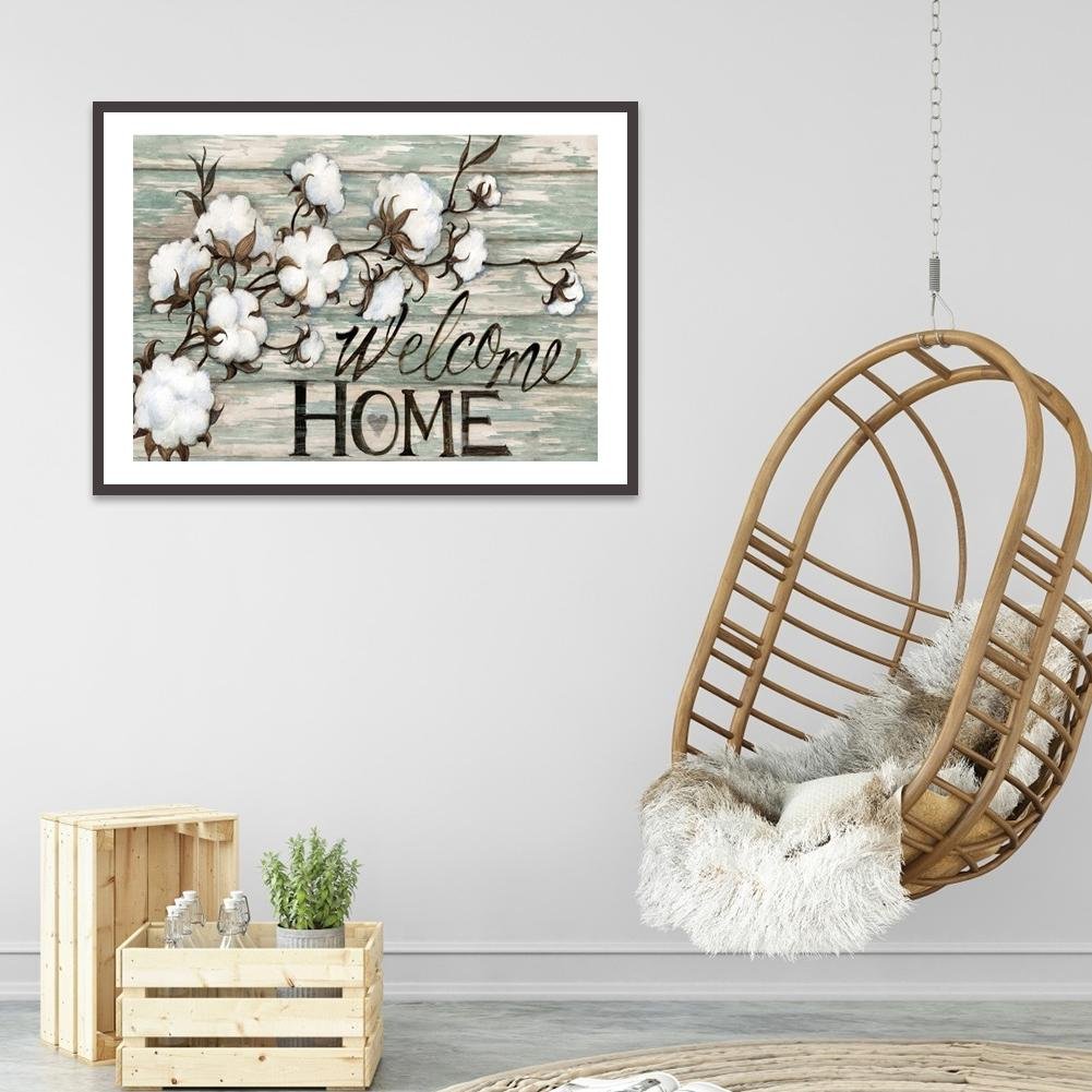 Diamond Painting - Full Round - Welcome Home