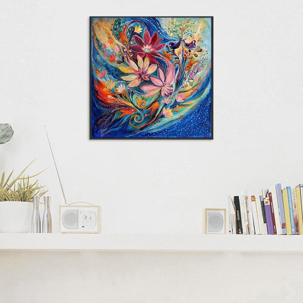 Diamond Painting - Full Round - Exaggerated Flower