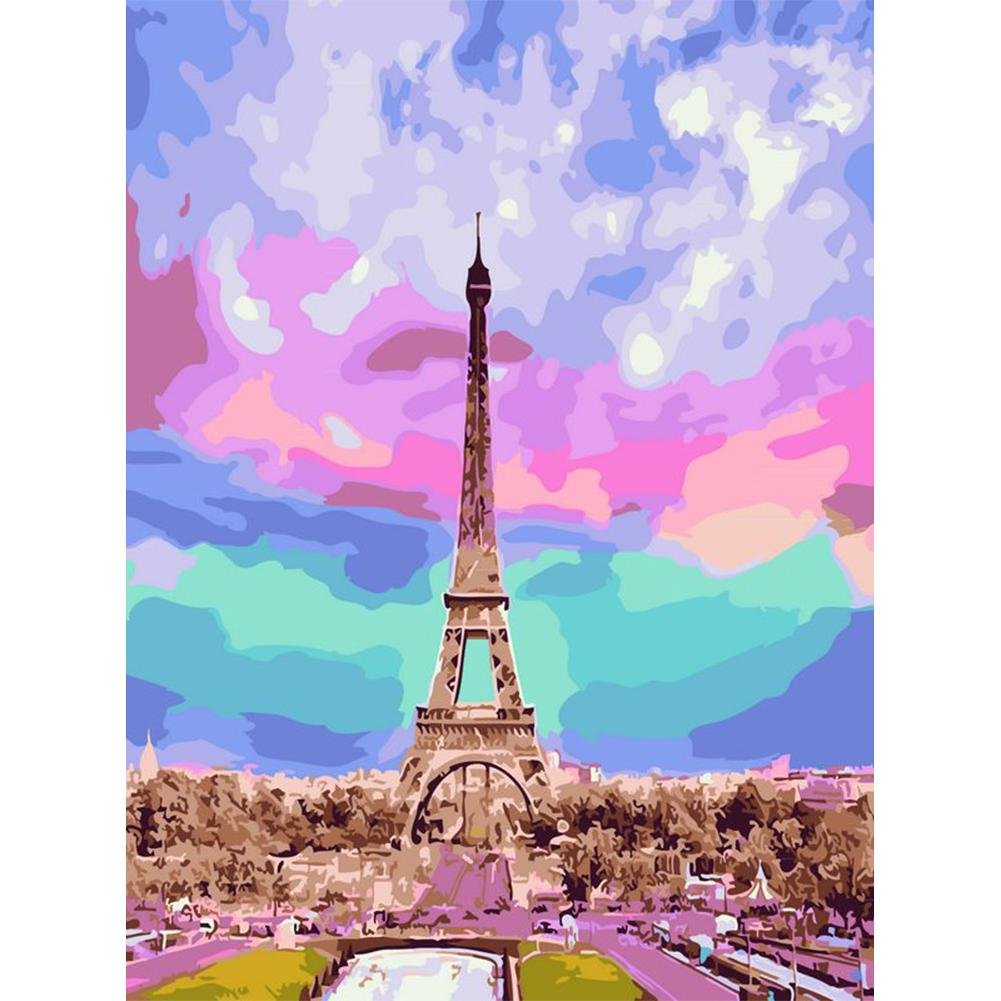 Paint By Number Oil Painting Tower (40*50cm)