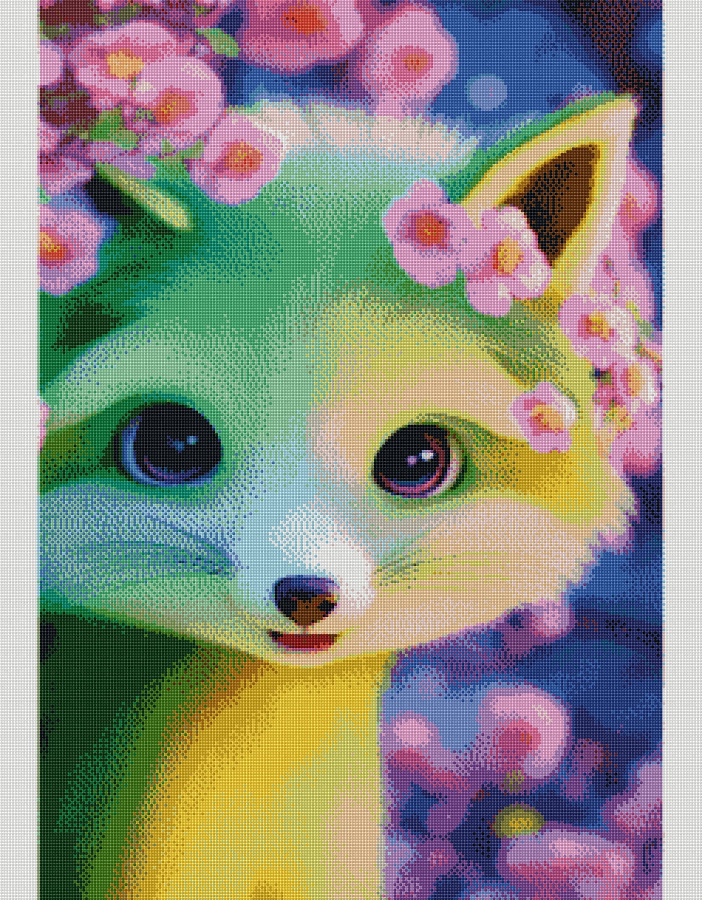 Full Round/Square Diamond Painting Kits | Fox 50x70cm 60x80cm C