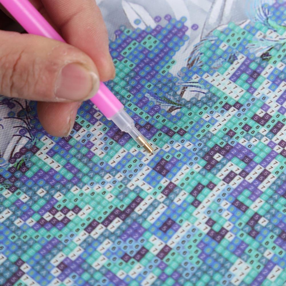 Kit de pintura de diamante DIY 5D - volta parcial - girafas selvagens