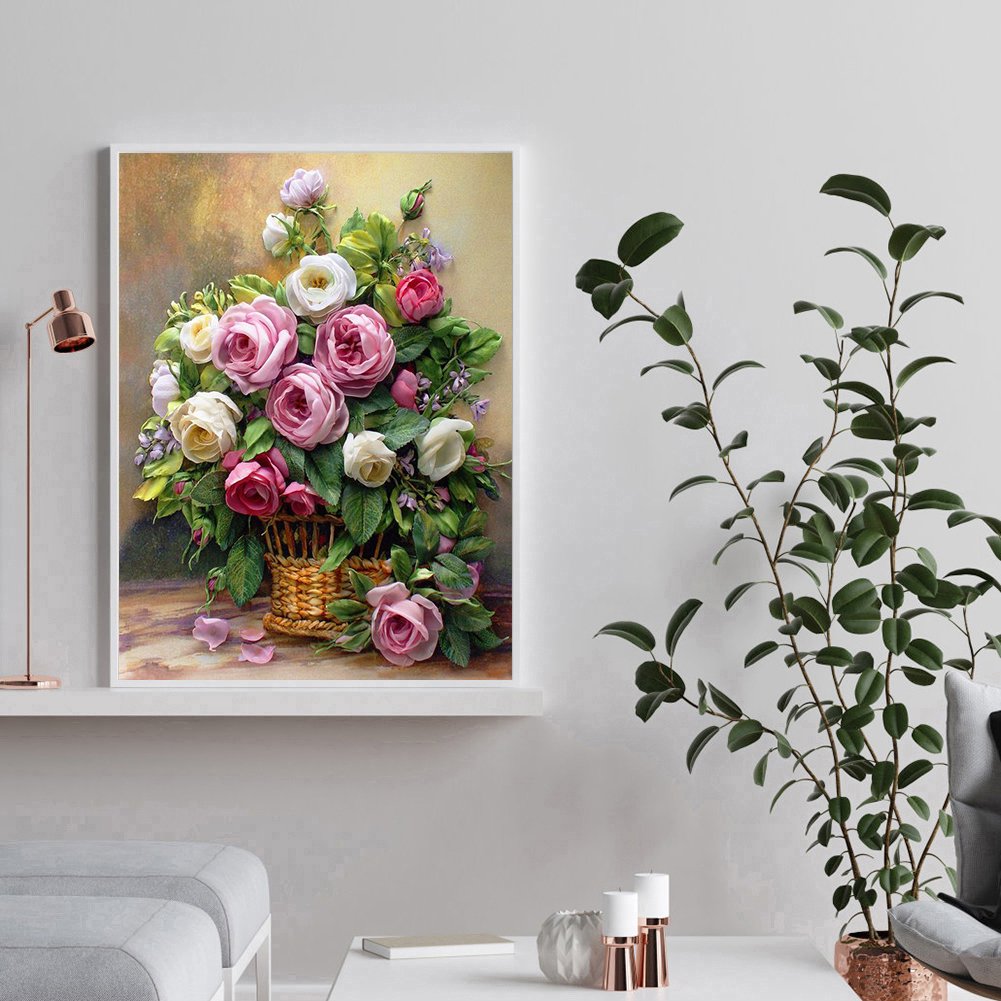 Diamond Painting - Full Round - Flowers L