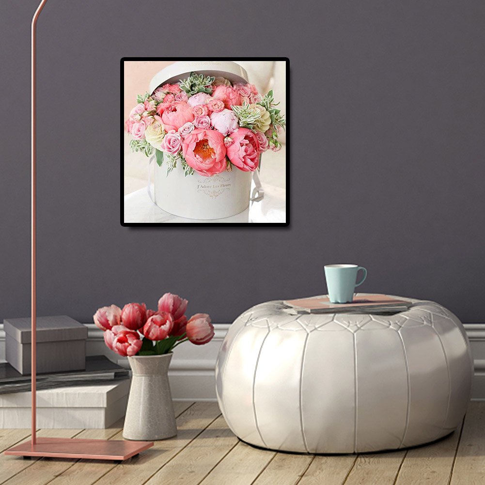 Diamond Painting - Full Round - Flower in Box