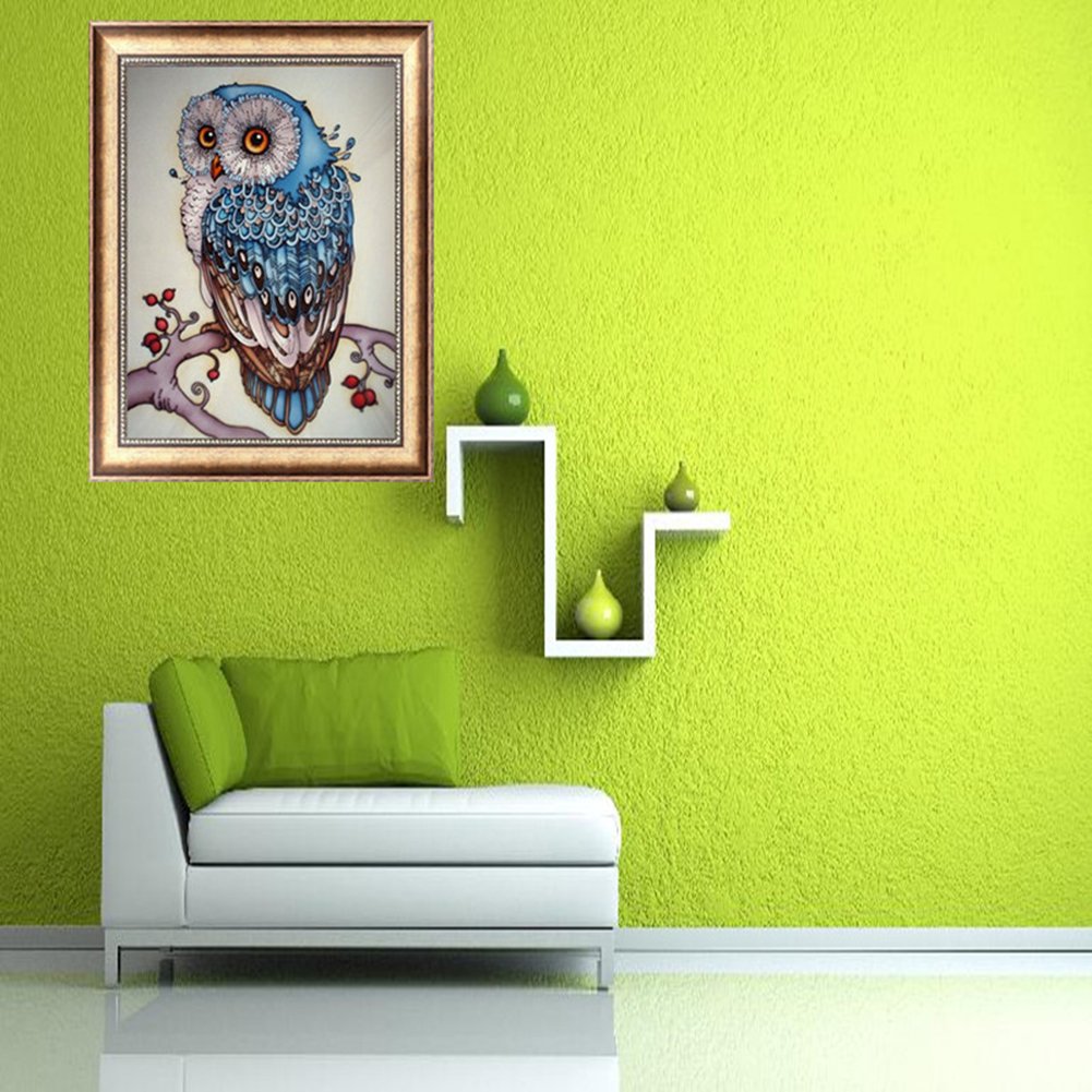 Diamond Painting - Full Round - Bird A