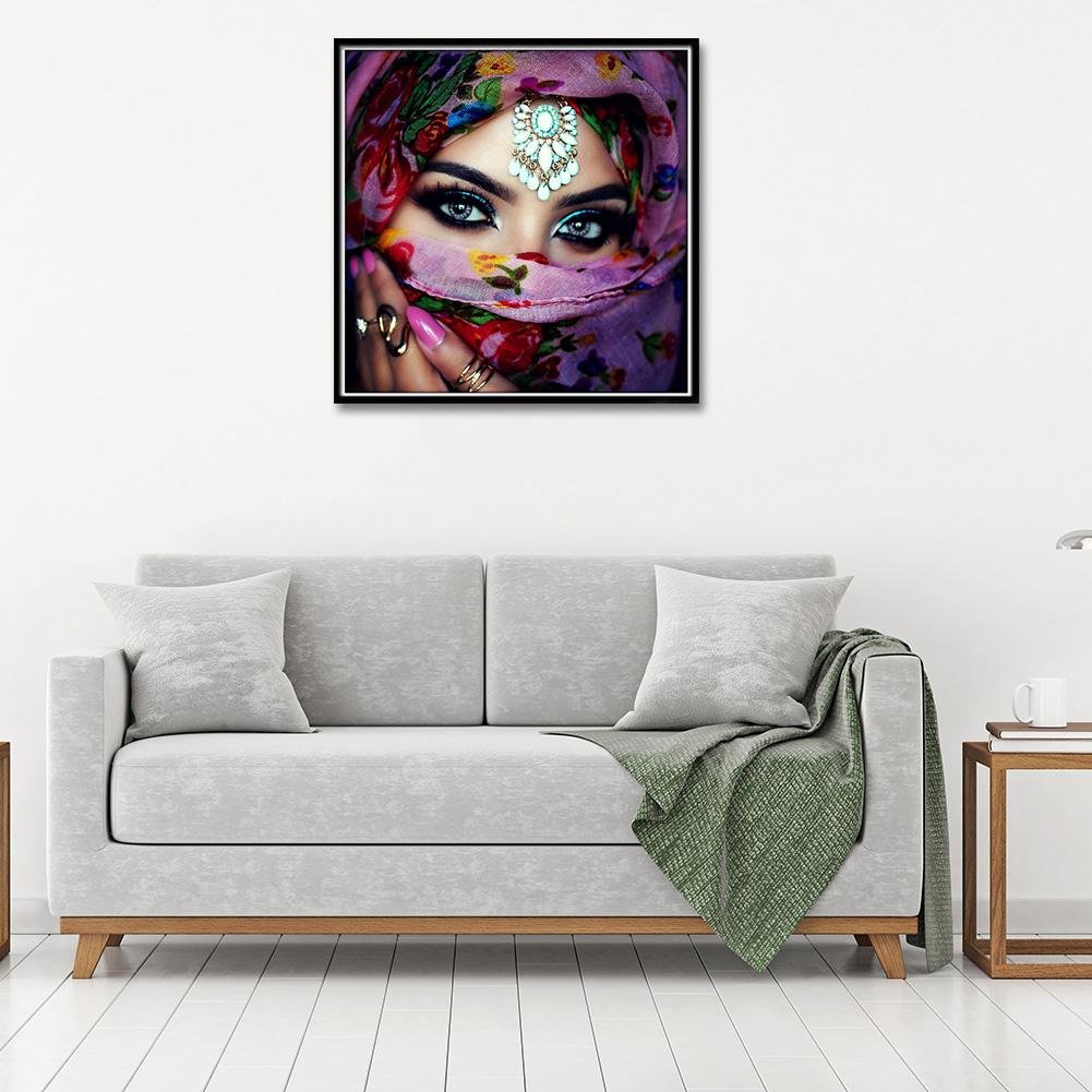 Diamond Painting - Full Round - Masked Beauty C