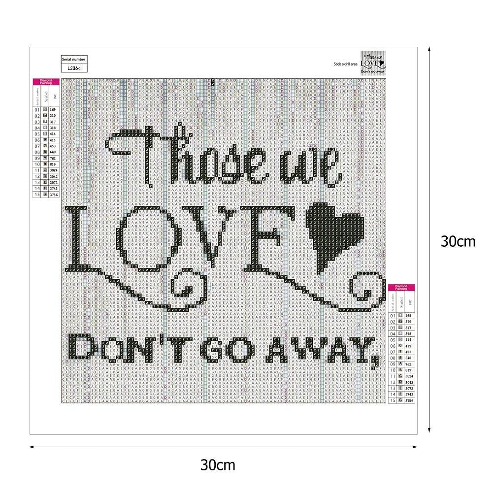 Diamond Painting - Full Round - Love,Never Get Away
