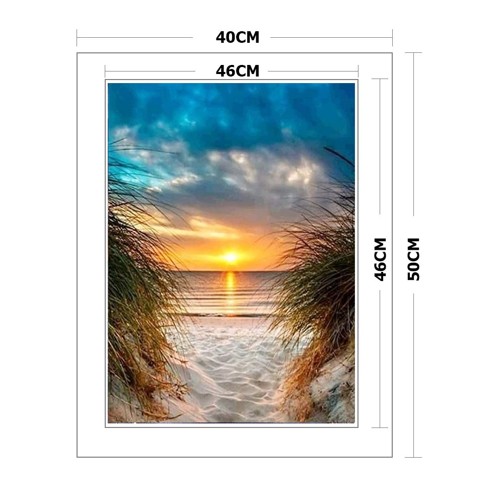 11ct Stamped Cross Stitch - Sunrise(40*50cm)