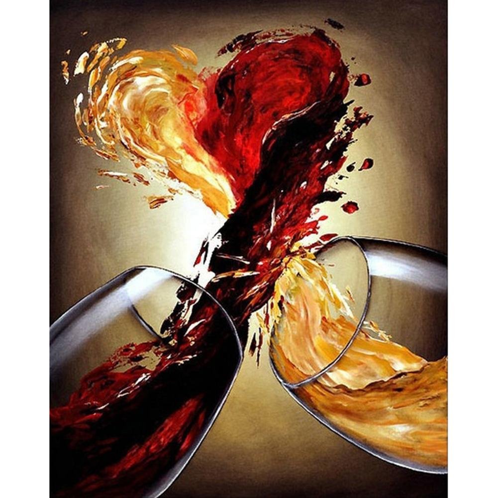 5D Diy Diamond Painting Kit Full Round Beads Cheers