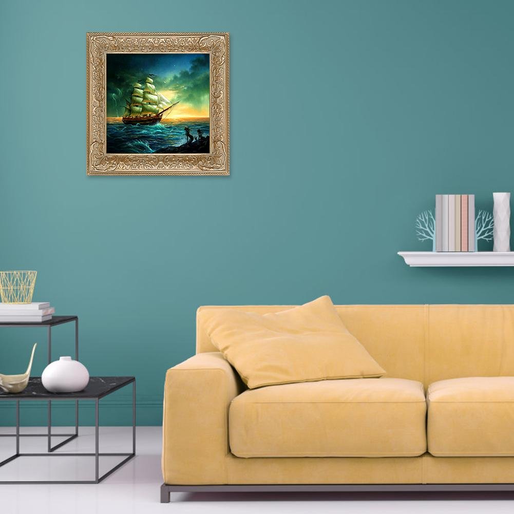 Pintura Diamante - Rodada Completa - Veleiro