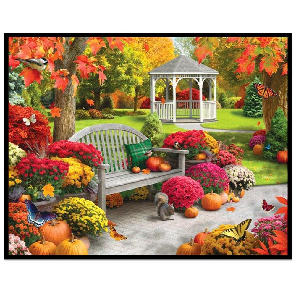 Pintura Diamante - Volta Completa - Jardim