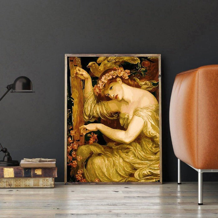 DIY Unframed Running Proserona Painting Picture By Numbers Colorful Paint Wall Art for Living Room