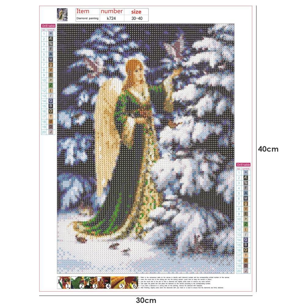 5D DIY Diamond Painting Kit - Full Round - Saintess
