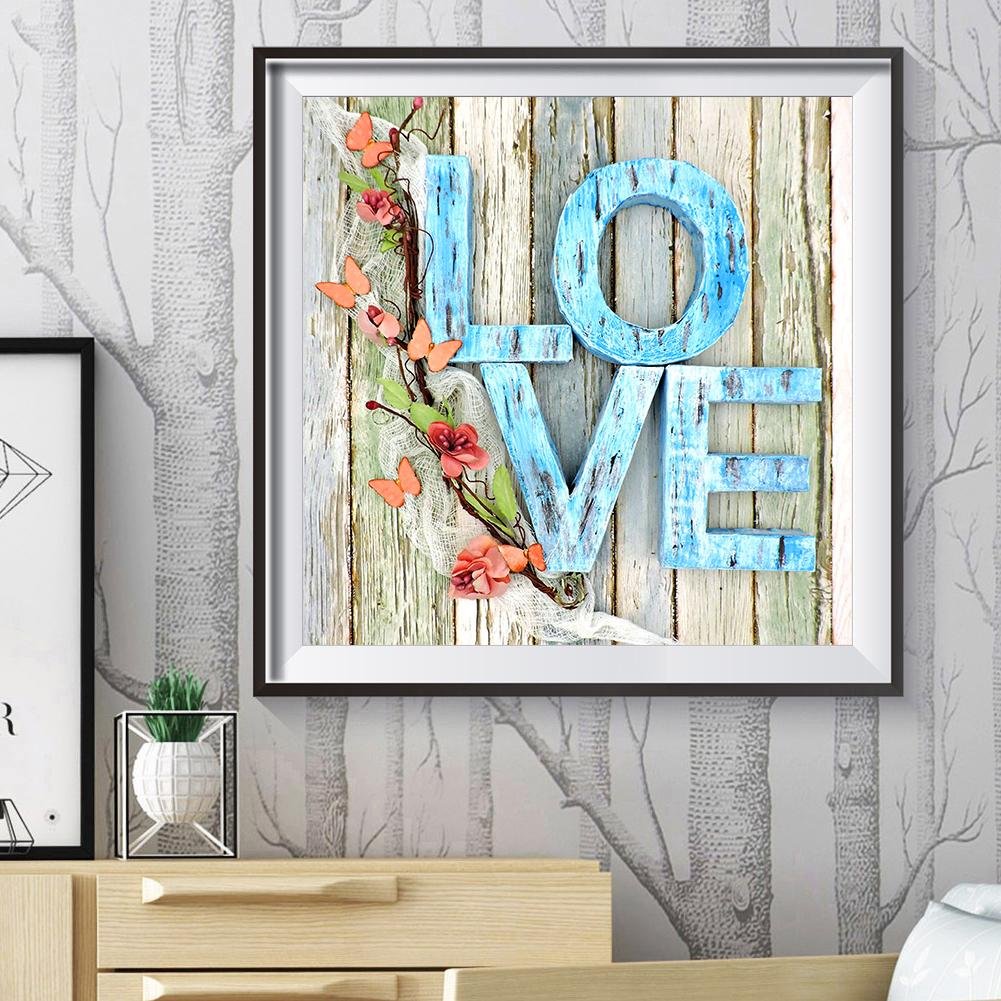 Diamond Painting - Full Round - Love B