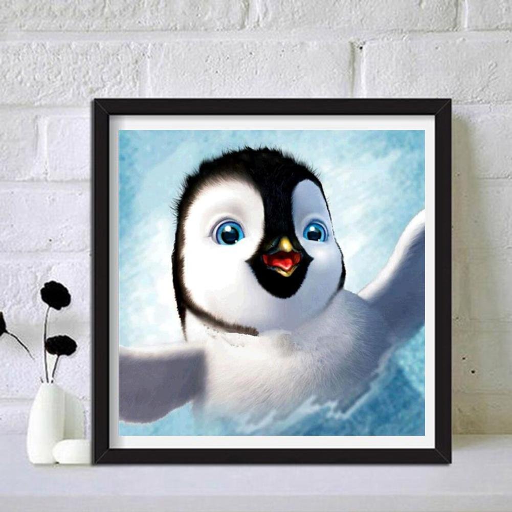 Diamond Painting - Full Round - Penguine