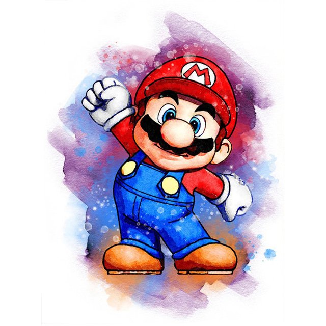 Mario Diamond Painting