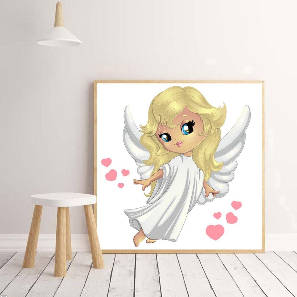 5D DIY Diamond Painting Kit - Full Round - Smile Angel