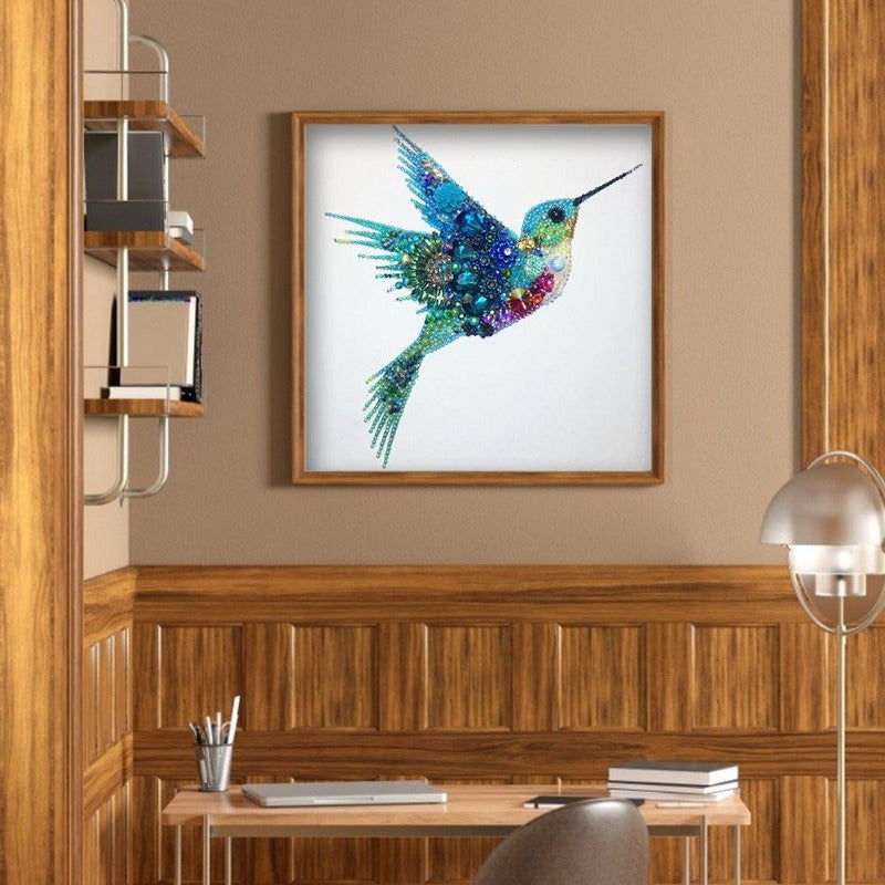 DIY 5D Crystal Rhinestone Diamond Painting Kit Bird