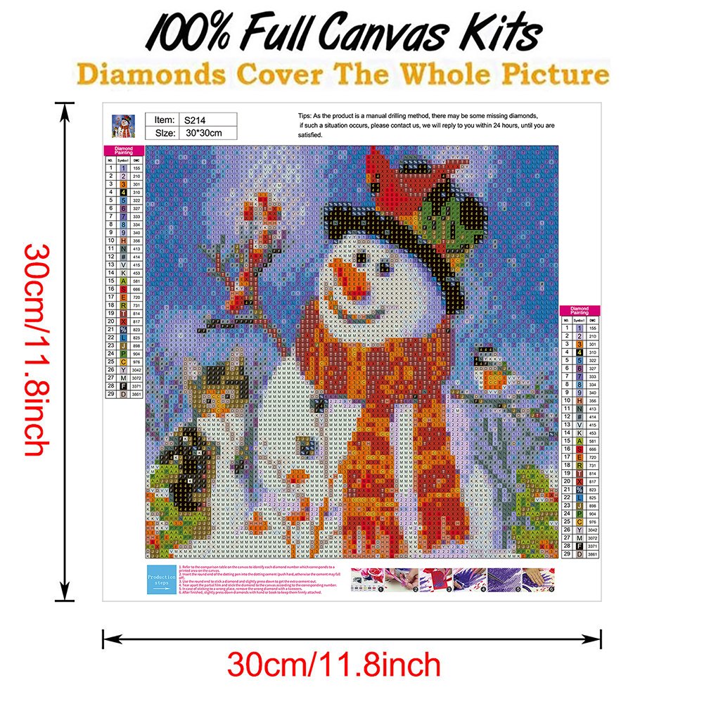Pintura Diamante - Volta Completa - Natal