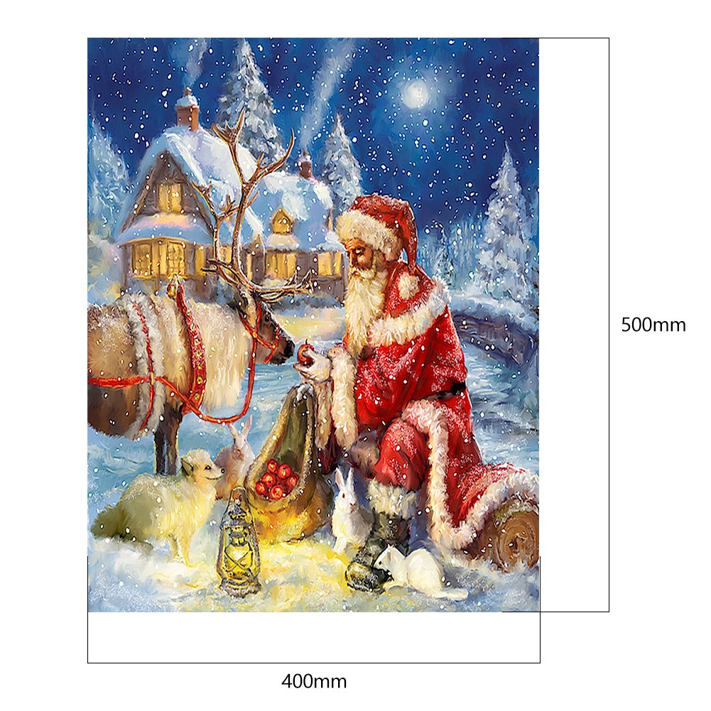 Paint By Number - Oil Painting - Santa Claus (40*50cm) C