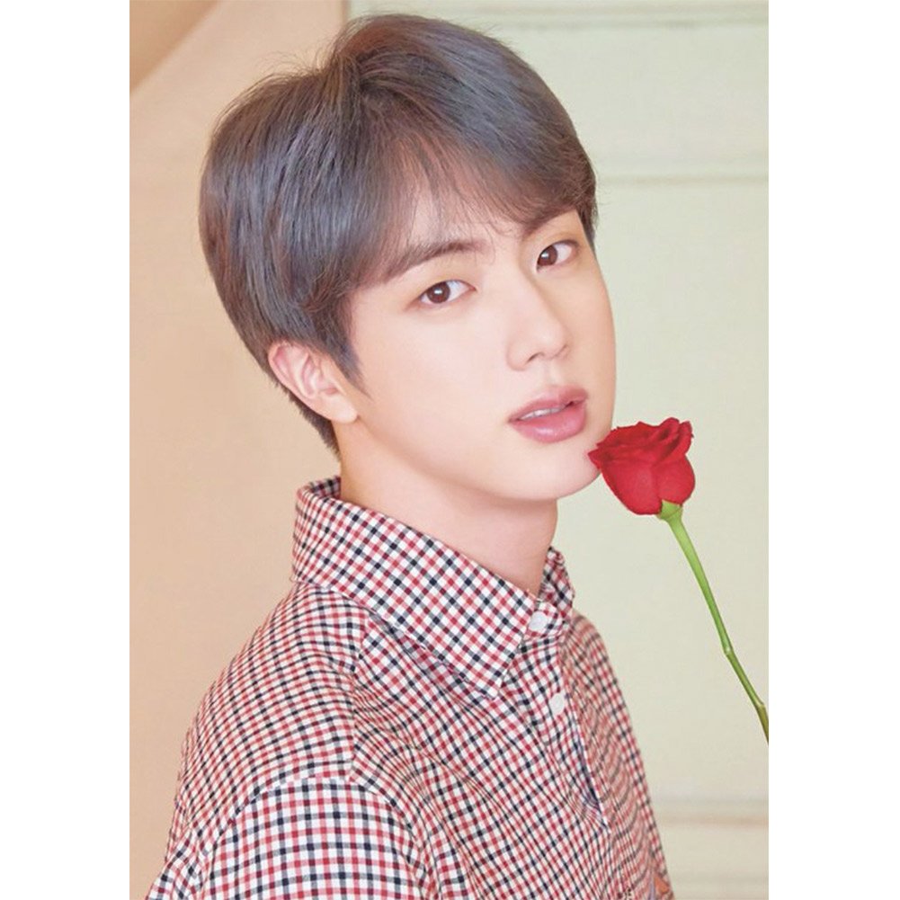 Kit de pintura de diamante DIY 5D - Rodada completa - Korea BTS Idol