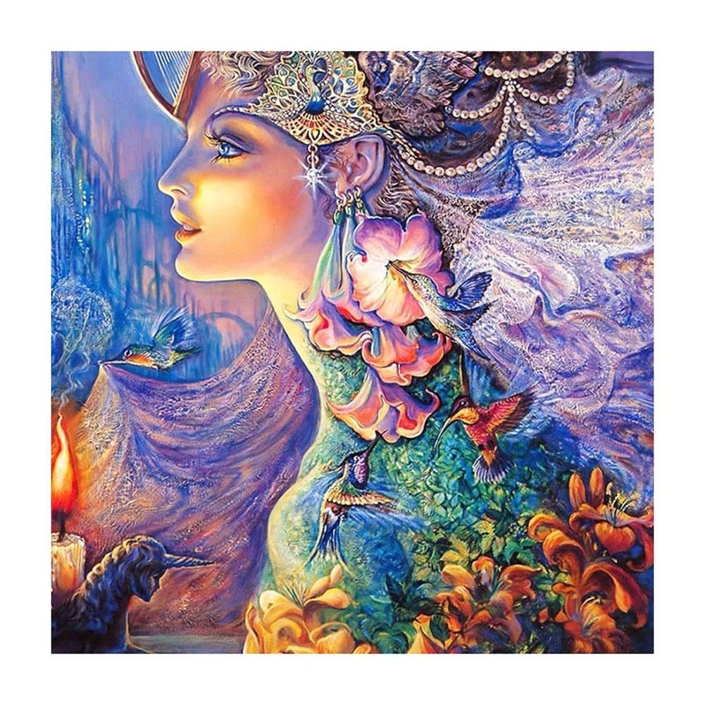 5D Diy Diamond Beads Art Full Square Resin Beautiful Angel