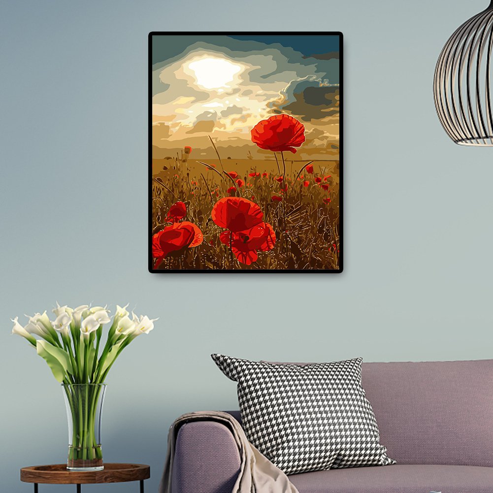 Paint By Number - Oil Painting - Flower (40*50cm)