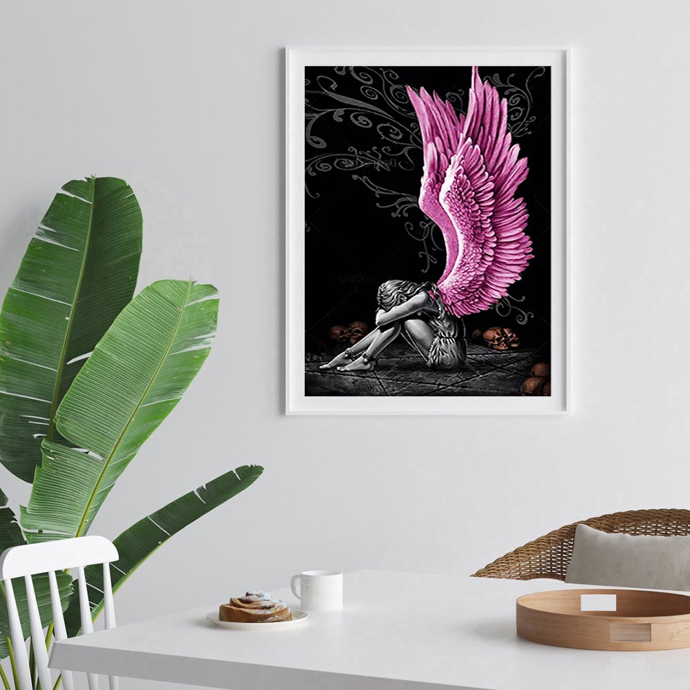 Diamond Painting - Full Round - Lost Angel
