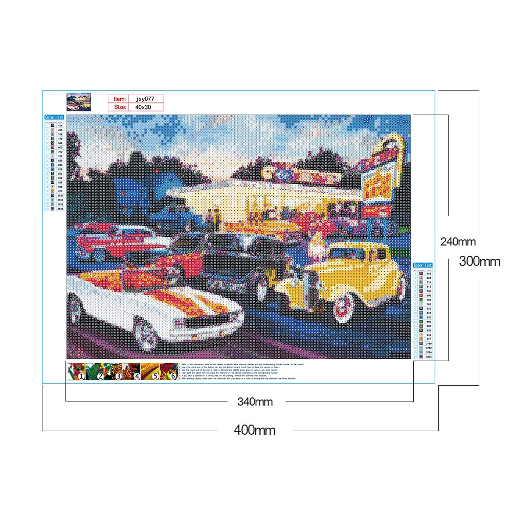 Pintura Diamante - Rodada Completa - Estacionamento B