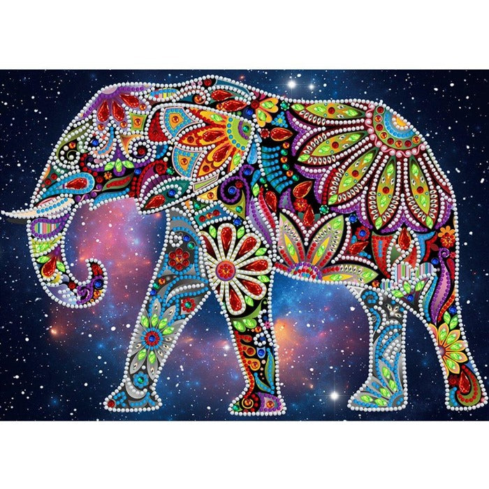 Horse Night Light Elephant Luminous 5D diamond painting