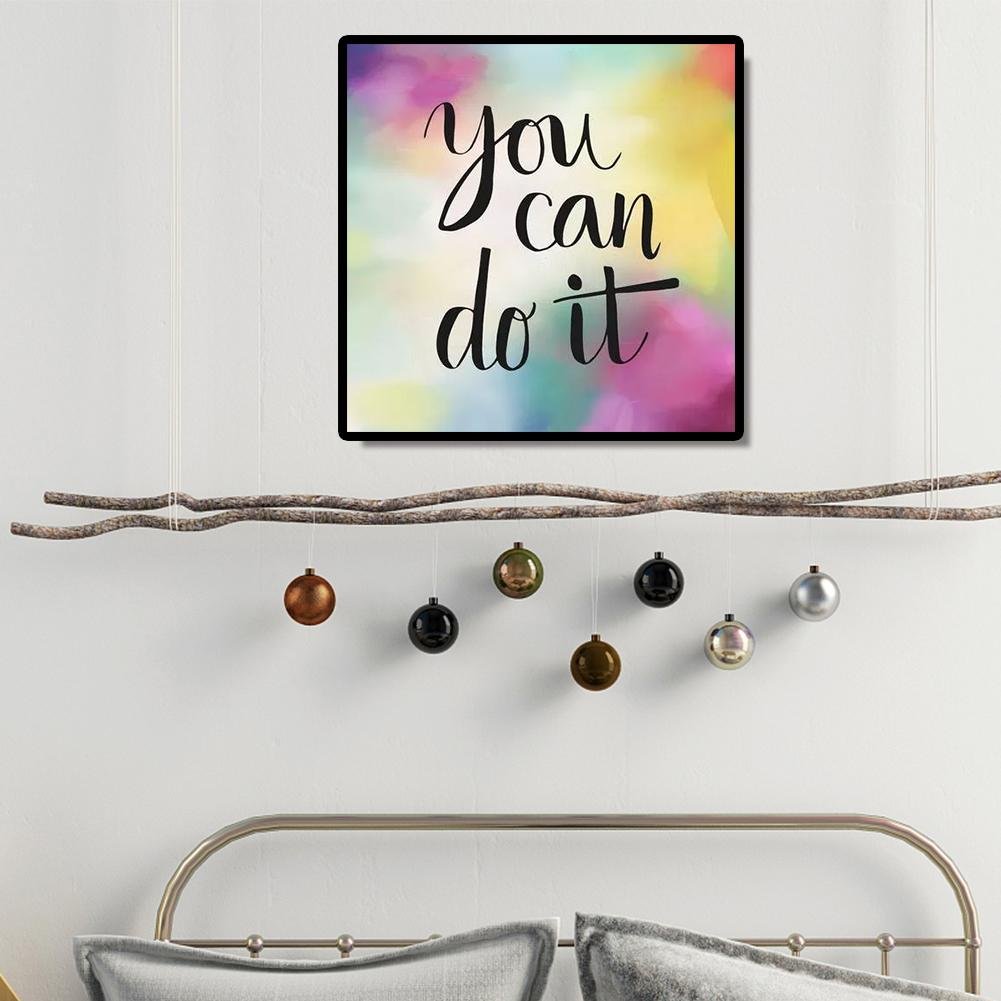 Diamond Painting - Full Round - You Can Do It