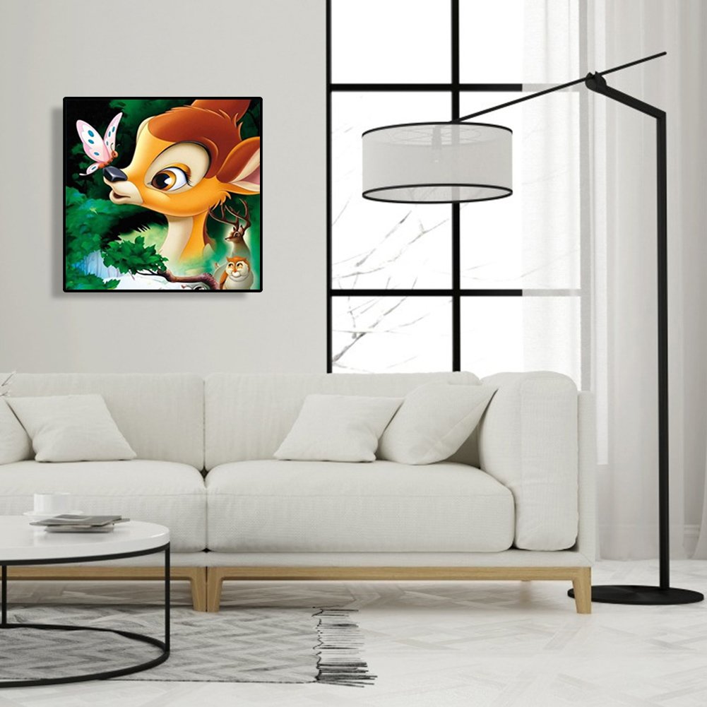 Diamond Painting - Full Round - Cute Deer