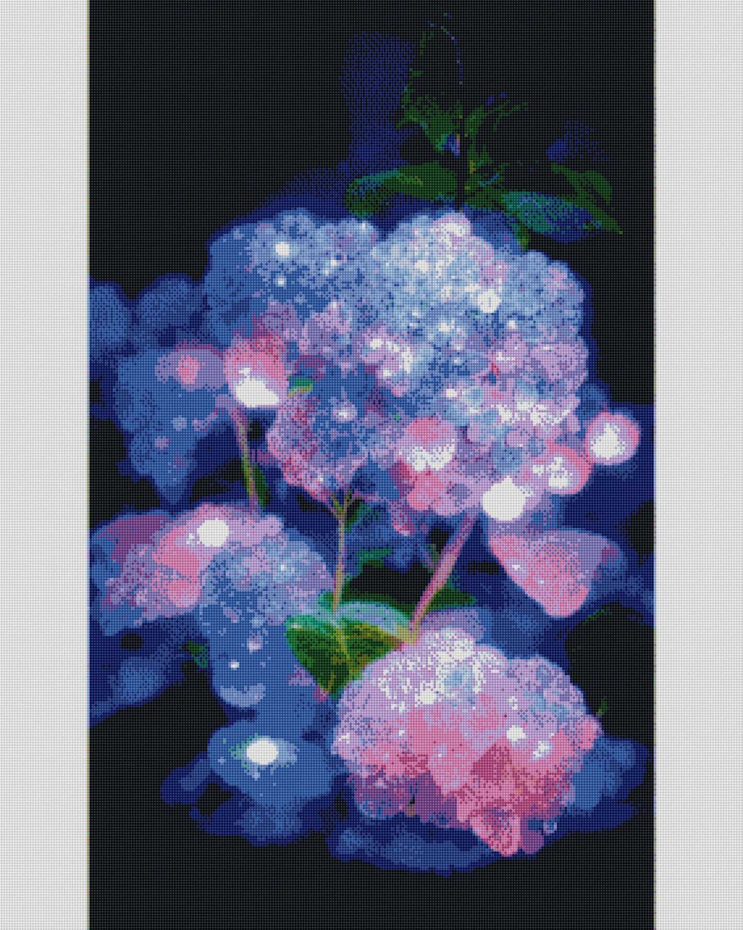Full Round/Square Diamond Painting Kits | Flower 40x70cm 50x80cm A