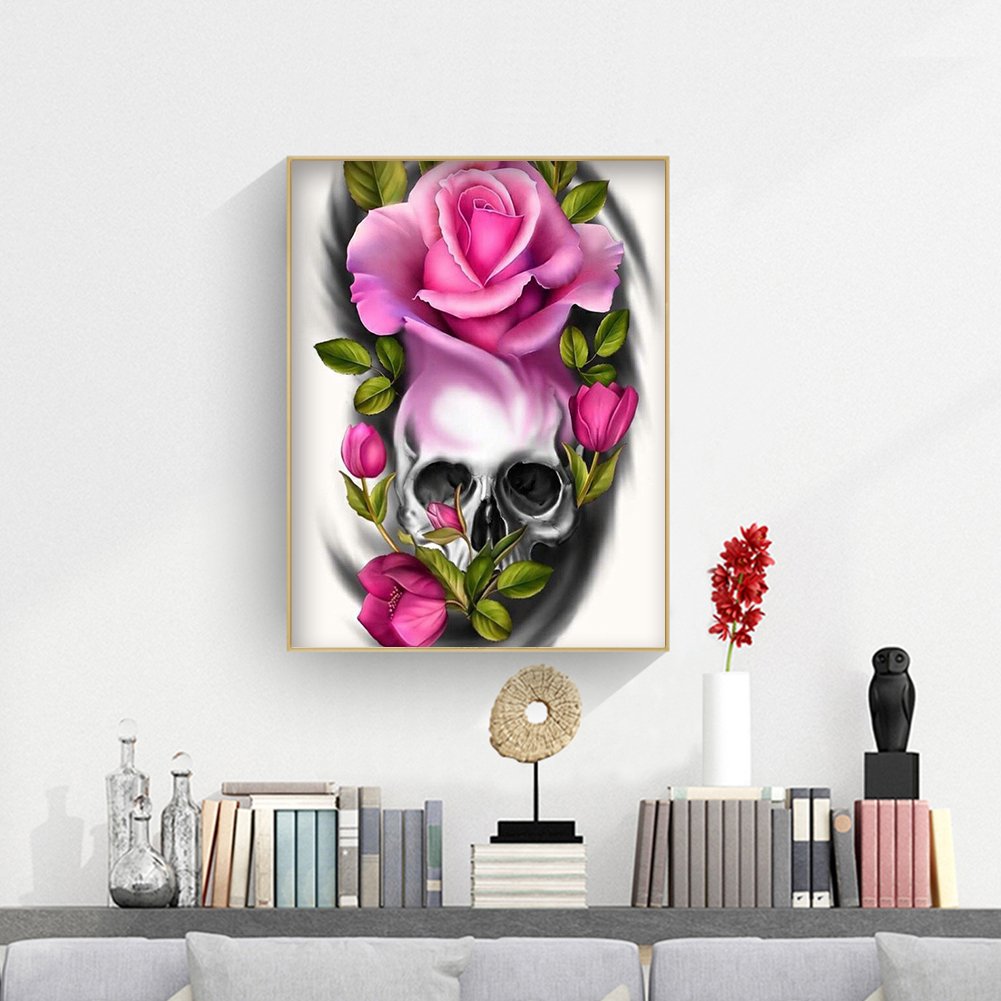 Diamond Painting - Full Round - Skull Head