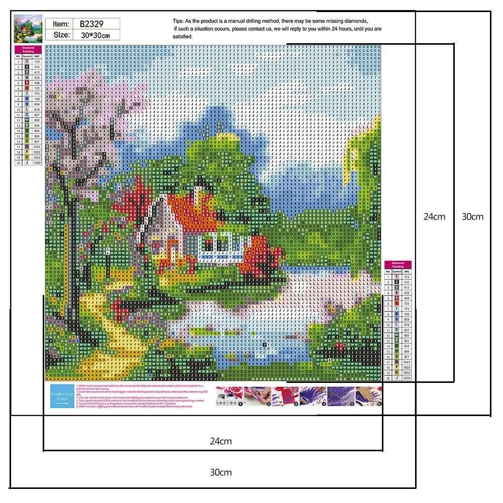 Diamond Painting - Full Round - River House
