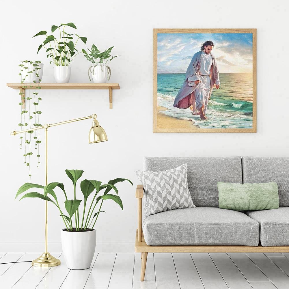 Diamond Painting - Full Round - Religion Man