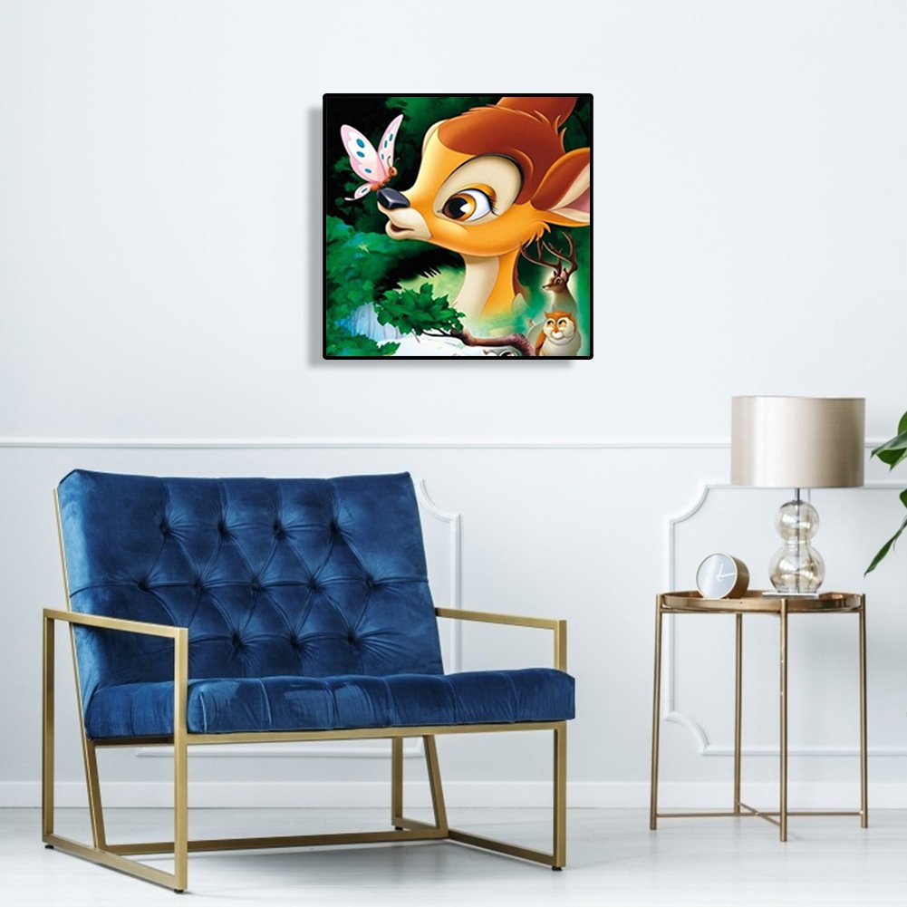 Diamond Painting - Full Round - Cute Deer