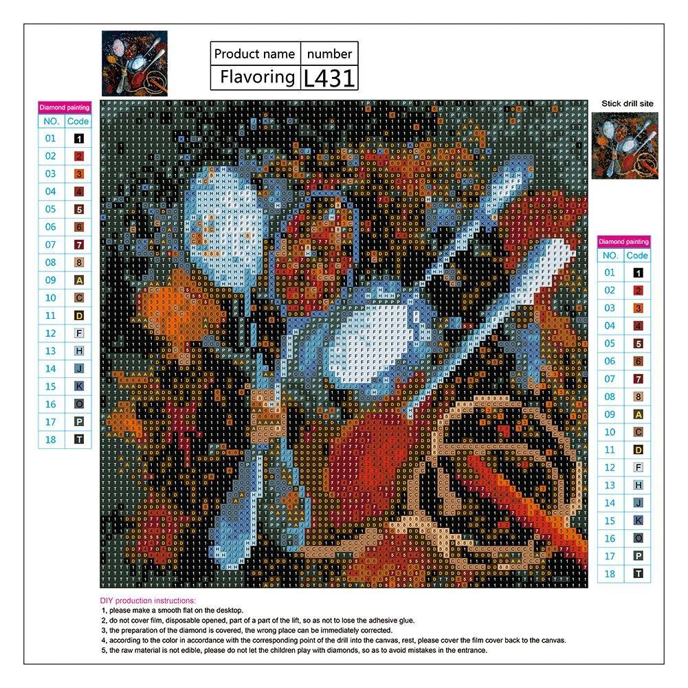 Diamond Painting - Full Round - Spice
