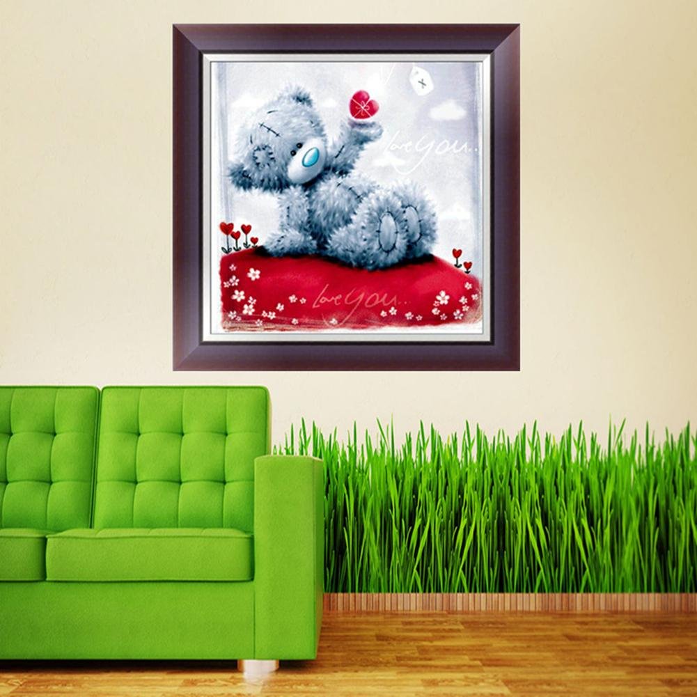 Diamond Painting - Partial Round - Bear C
