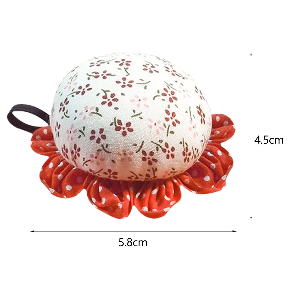 Flower-Shaped Round Pin Cushion