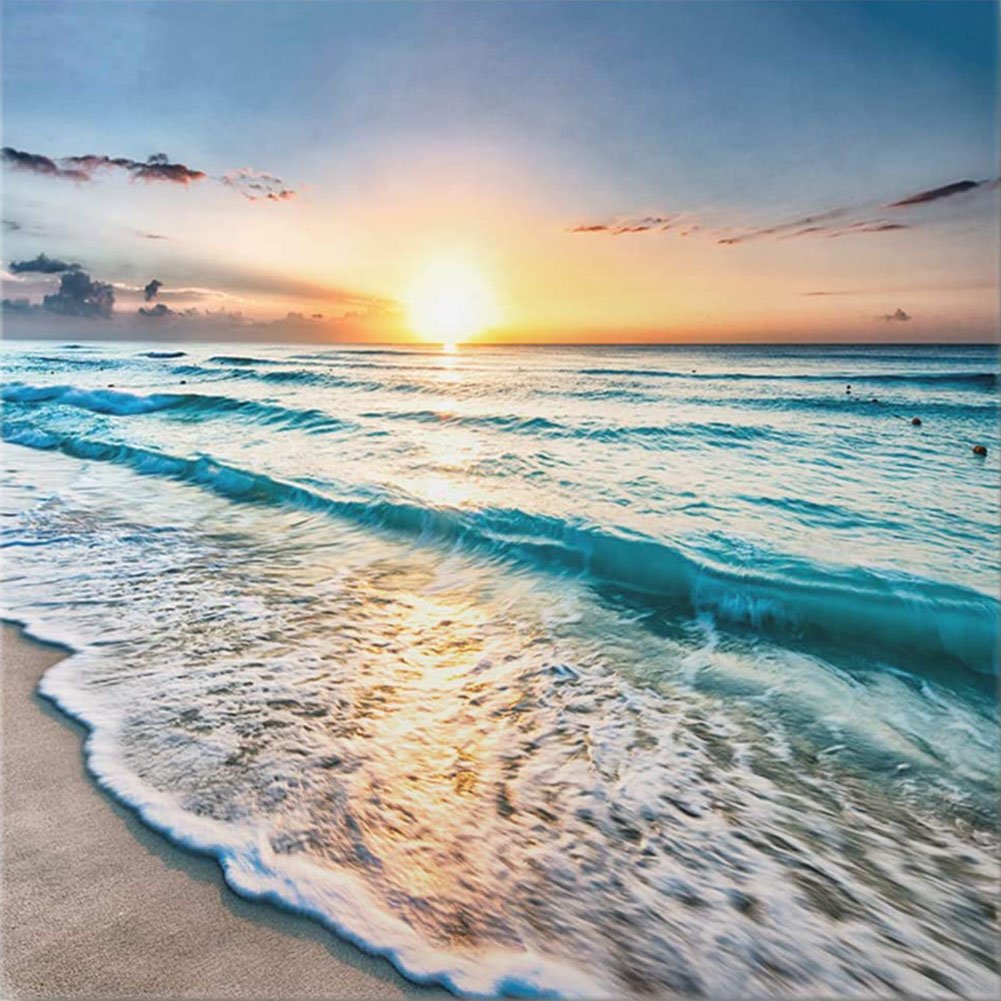 Diamond Painting - Full Round - Sea Wave A