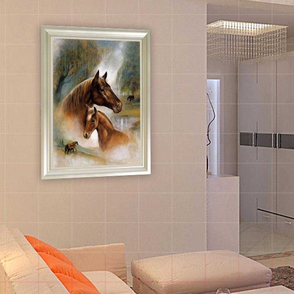 Pintura Diamante - Rodada Parcial - Família Cavalo
