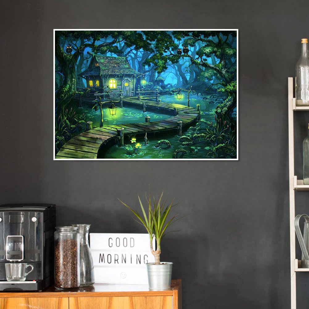 Diamond Painting - Full Round - Quiet Night