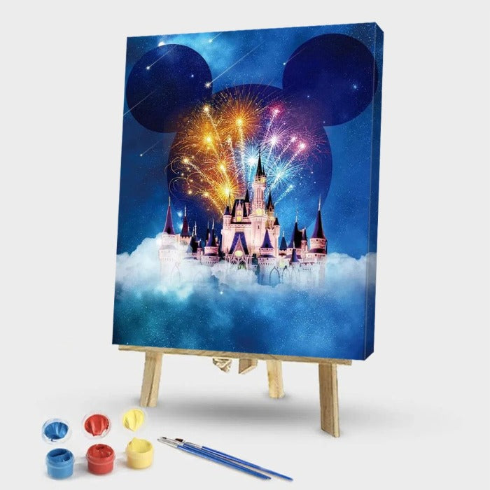 Digital Oil Painting Kit Coded Hand Painted Picture Abstract Acrylic Home Decors