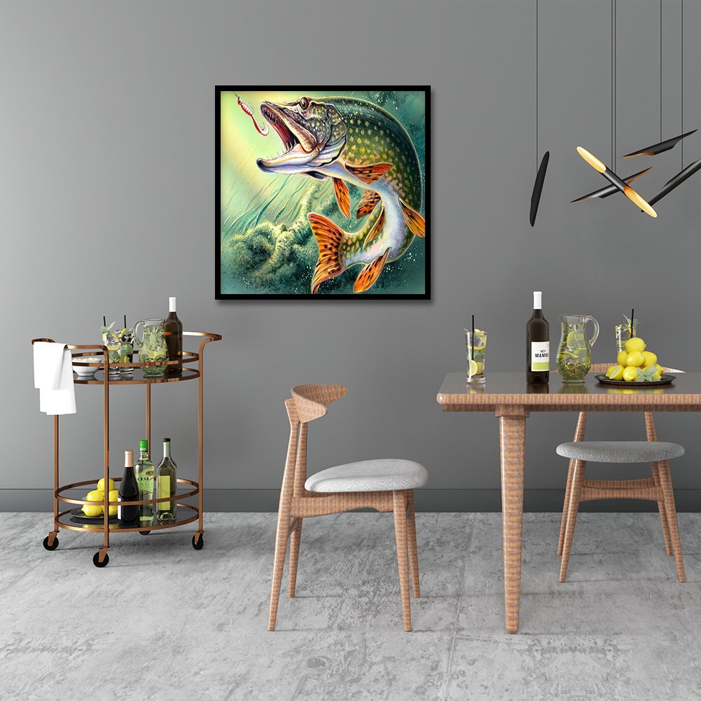 Diamond Painting - Full Round - Fish (40*40cm)
