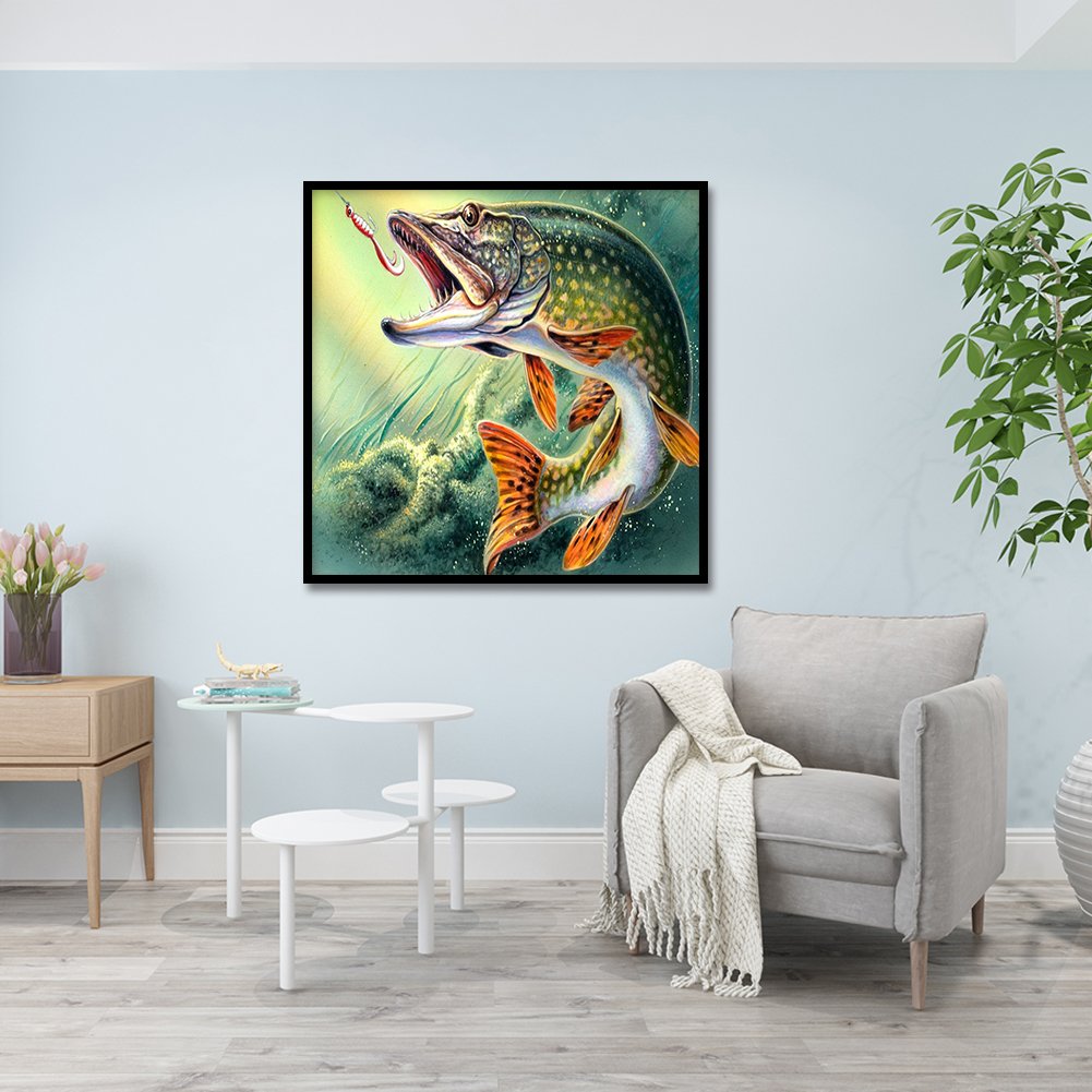 Diamond Painting - Full Round - Fish (40*40cm)
