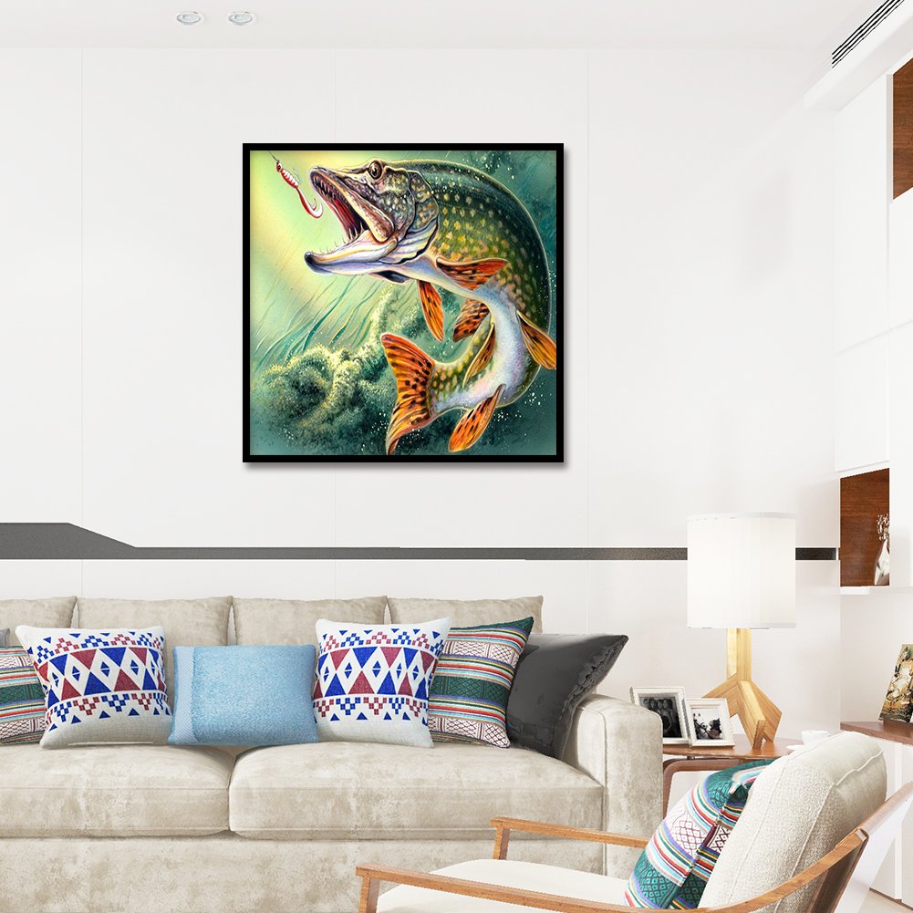 Diamond Painting - Full Round - Fish (40*40cm)